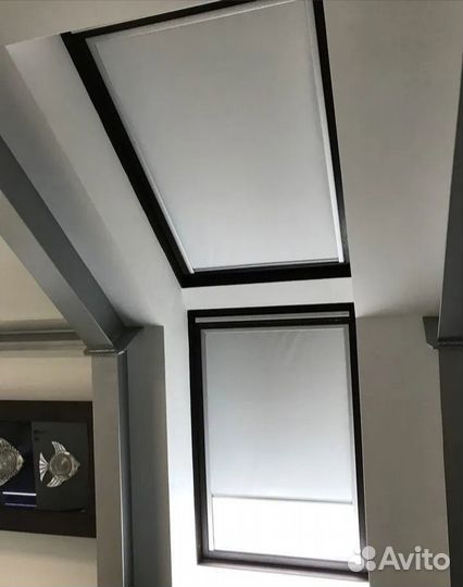 Жалюзи на мансардные окна