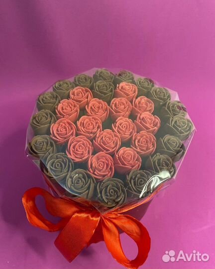 Букет шоколадных цветов для любимой