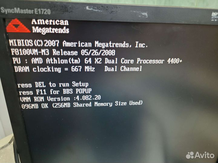 Материнская плата AM2 с процесс. mcp78m-M3