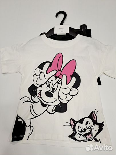 Комплект для девочки Футболка и шорты hm 104 110