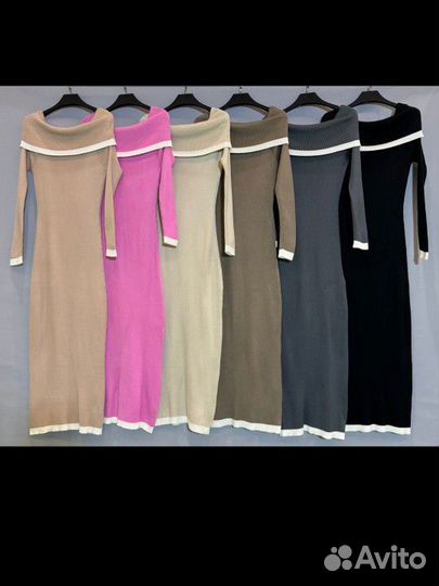 Итальянское платье длинный