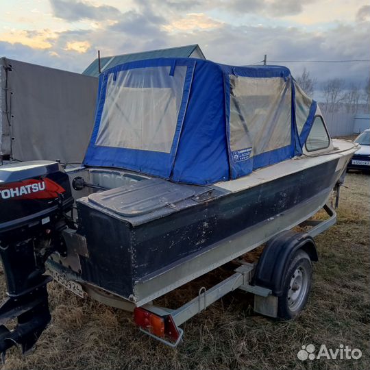 Лодка прогресс 2М+мотор+прицеп