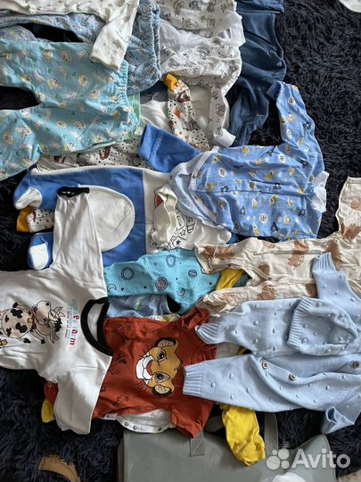 Вещи на мальчика 3-6 мес пакетом