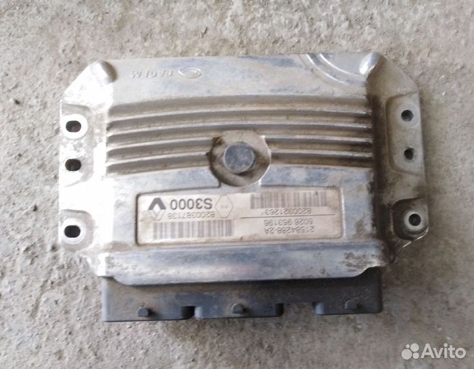 Рено Меган 2 эбу двс Блок Управления двигателем