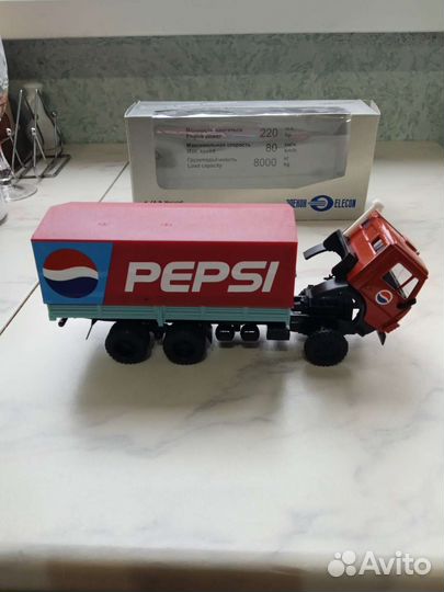 Модель грузовика камаз 5320 Элекон Pepsi