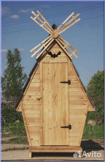 Дачный туалет домик эса 107