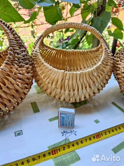 Корзина плетёная (ручная работа)