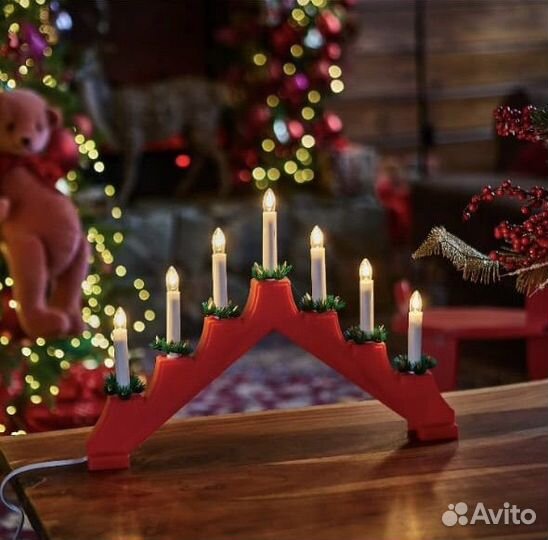 Светильник рождественская горка