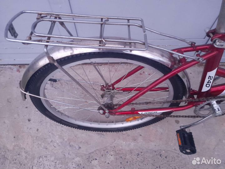 Велосипед складной 24 колёса на рост 140-180 см