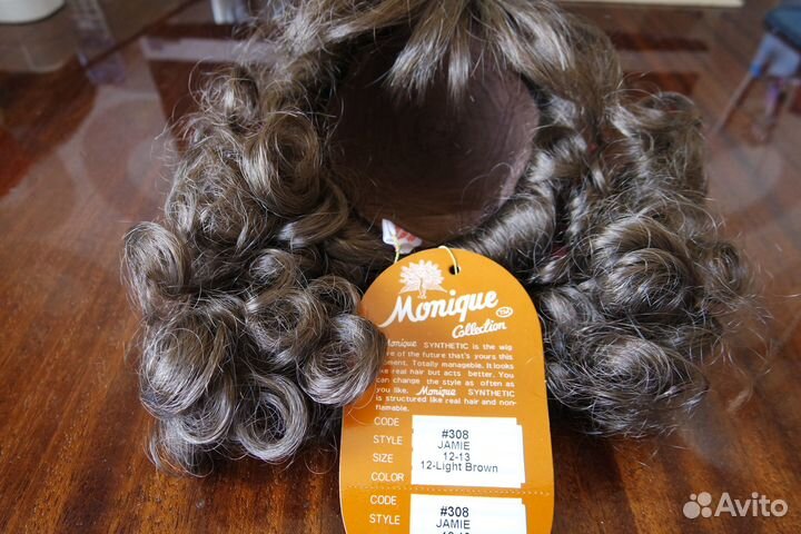 Парик для куклы Monigue Collection р-р 12-13