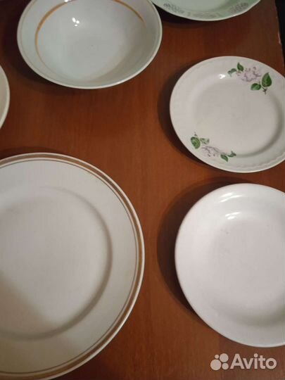 Тарелки новые и б/у СССР
