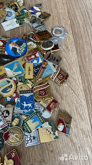 Лот опт. 250 значков СССР