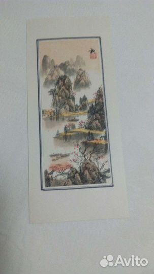 Акварель Ручная Роспись Китай