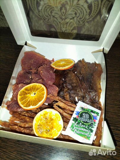 Мясные чипсы. Фруктовые фрипсы. Подарочные наборы