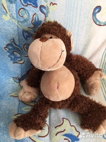 Обезьянка мягкая ирушка