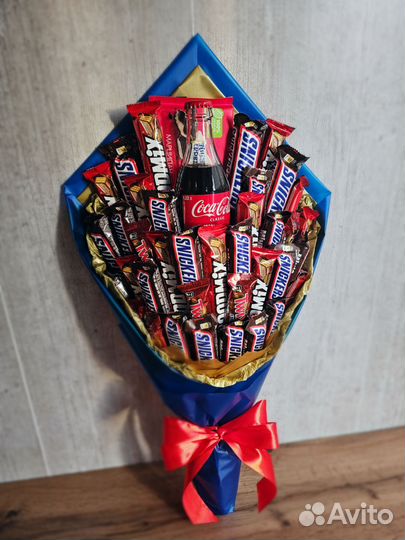 Сладкий букет из конфет/подарок на день Рождения