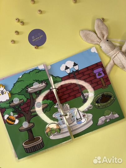 Книжка на липучках 