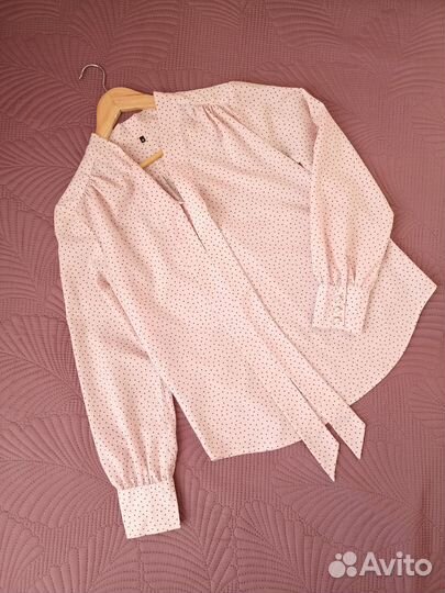 Блузка женская 46 р длинный рукав нарядная