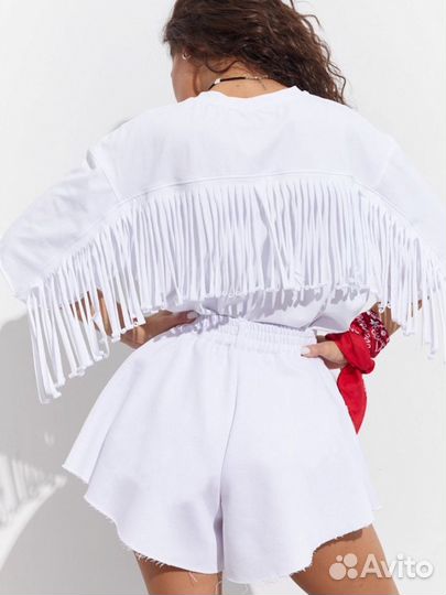 Шорты белые