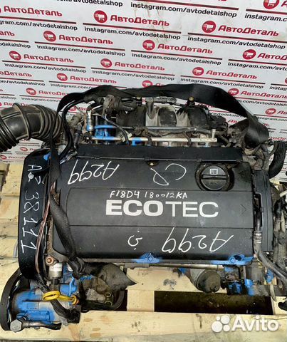 Двигатель контрактный F18D4 Chevrolet 1.8