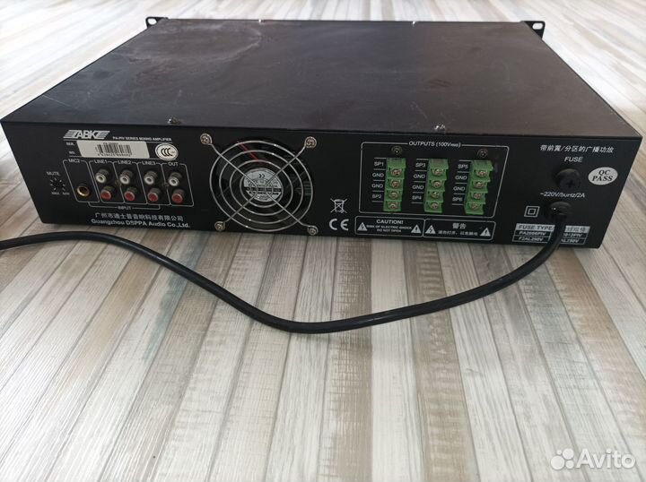 Усилитель-микшер ABK PA2006PIV