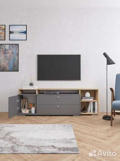 Комод/Тумба Ланс-202 Графит В наличии