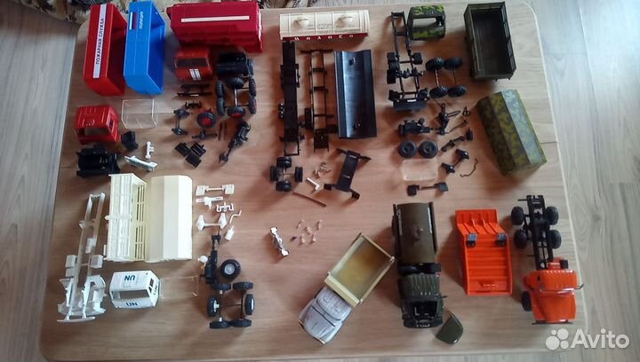 Модели машинок Камаз СССР 1:43 запчасти длямоделей