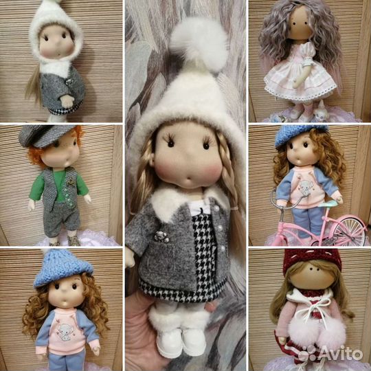 Куклы интерьерные