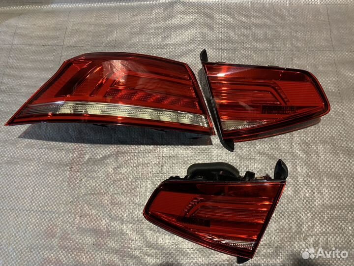 Задний фонарь volkswagen passat b8