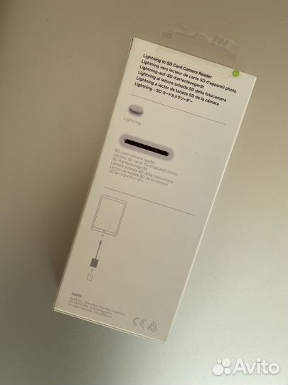 Переходник Apple Lightning to SD Card (mjyt2ZM/A)