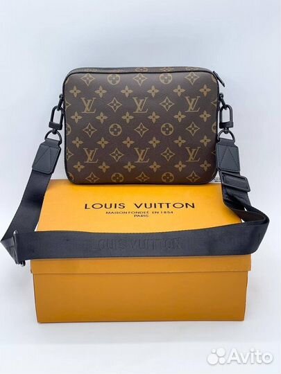 Сумка Louis Vuitton LV fastline коричневая