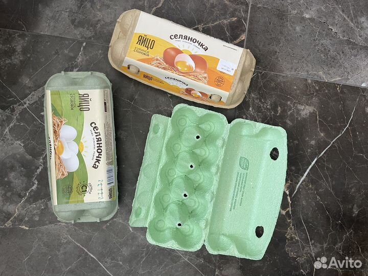 Упаковка для куриных яиц 50+