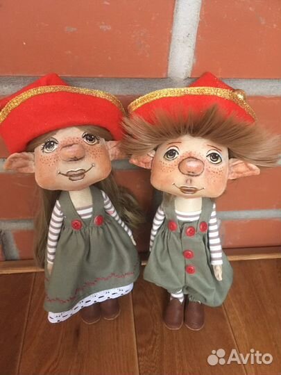 Интерьерные куклы, Эльфы.Новые