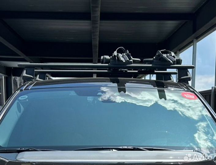 Рейлинги на крышу с велодержателями Land rover