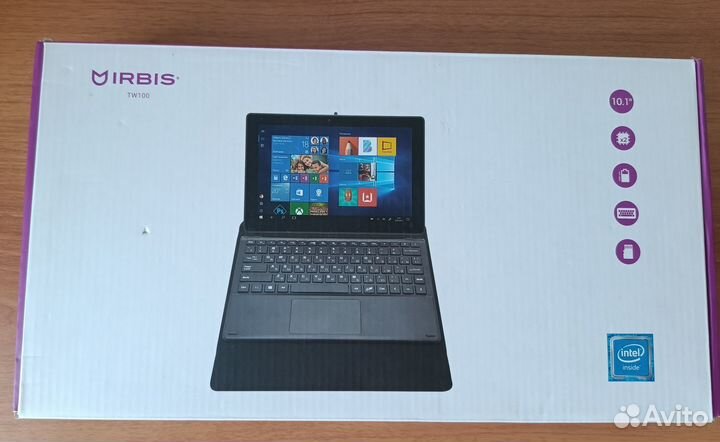 Планшет с клавиатурой Irbis 10.1