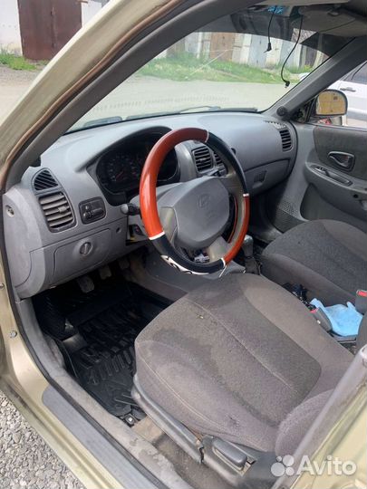 Hyundai Accent 1.5 МТ, 2004, 260 000 км