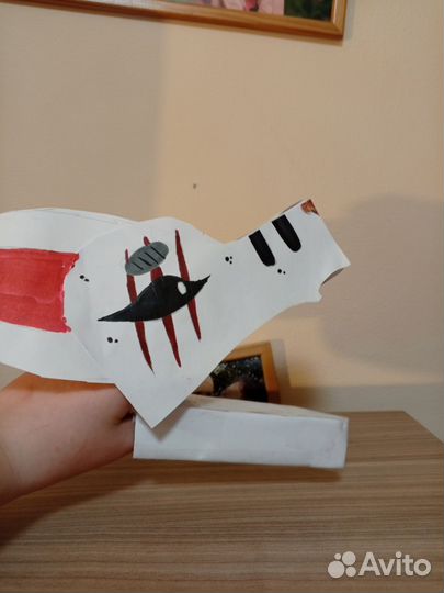 Бумажный дракон на руку