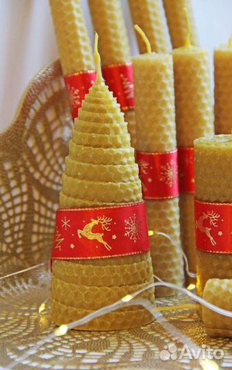 Свечи из натуральной вощины