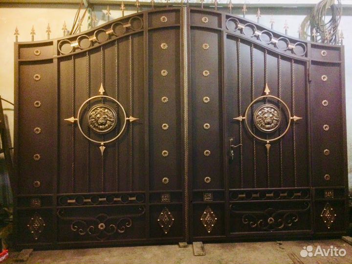 Ворота кованные в наличии