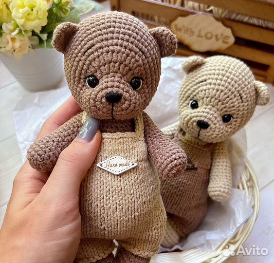 Мишка ручная работа