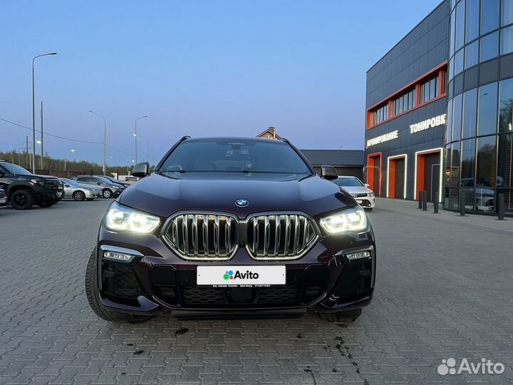 BMW X6 4.4 AT, 2020, 52 000 км