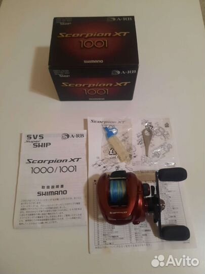 Катушка shimano scorpion 1001 xt