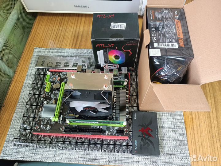 16 потоков/озу 16Гб/RX470 8Гб/SSD NVMe 512/W10Pro