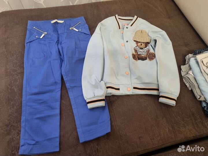 Вещи пакетом для девочки 134 140