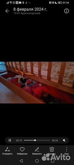 Детская кроватка