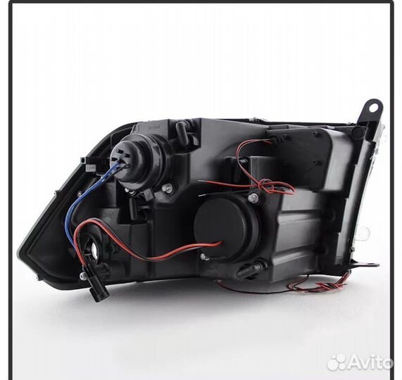 Фары ангельские глазки 09-18 Dodge Ram