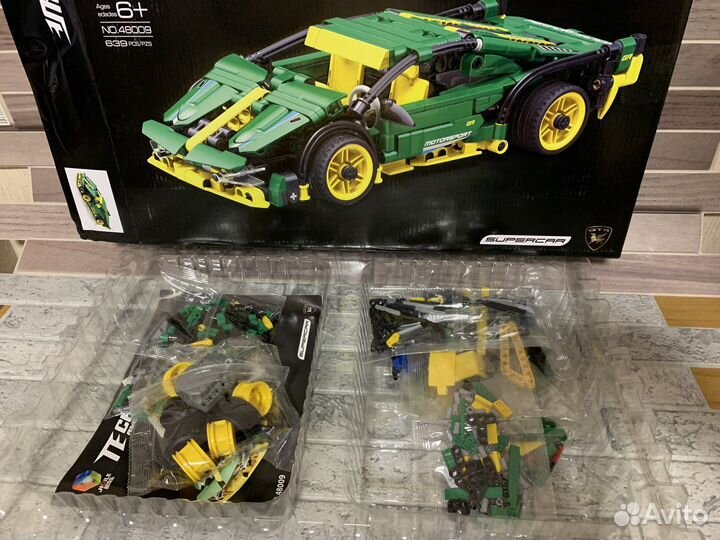 Конструктор гоночная машина спорткар