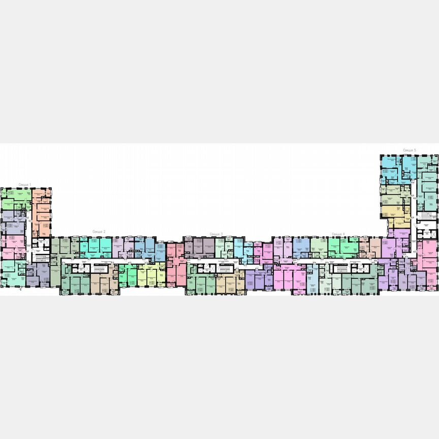 1-к. квартира, 63,9 м², 10/10 эт.