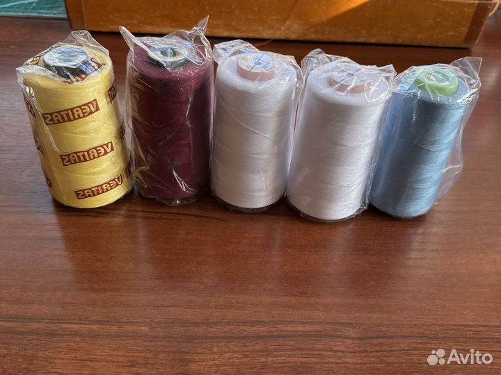 Нитки швейные бабины