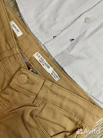 Костюм рубашка и брюки US Polo assn